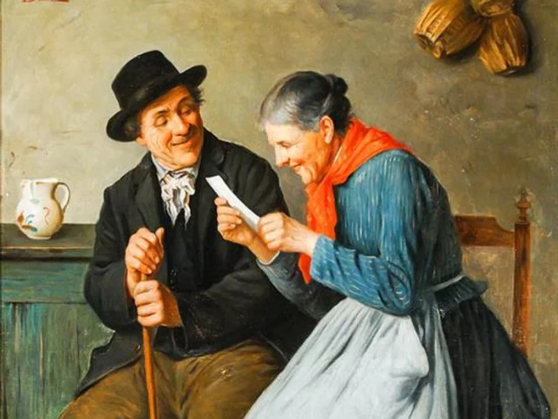 1856-Adolfo Bacci - Buone notizie